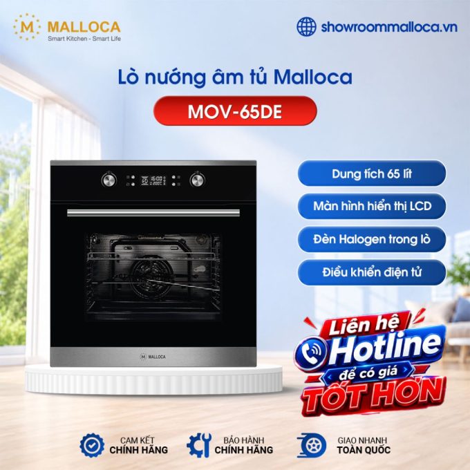 Lò nướng âm tủ Malloca MOV-65DE