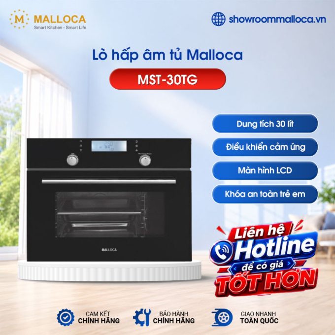 Lò hấp Malloca MST-30TG
