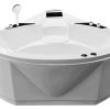Bồn tắm nằm massage Euroca EU2-1400 2 bon tam goc euroca eu2 1400 2