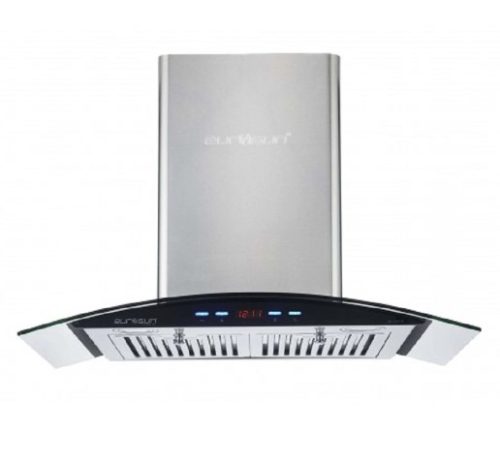 COMBO 8: Bếp từ đôi Eurosun EU-T756 + Máy hút mùi EUROSUN EH-70K11E + Chậu vòi rửa bát + Tặng bộ nồi 3 EH 70K11E 1