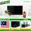 COMBO 8: Bếp từ đôi Eurosun EU-T756 + Máy hút mùi EUROSUN EH-70K11E + Chậu vòi rửa bát + Tặng bộ nồi 2 EU T756 1