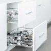 Bộ rổ kéo gắn với cánh Hafele 549.03.142 cho tủ rộng 450mm 1 phu kien tu bep 549 03 142