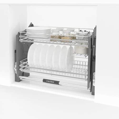 Rổ bát đĩa di động Cucina Lento 504.76.138 900mm Inox 304/ Xám 4 Ảnh Rổ bát đĩa di động Cucina Lento 504.76.138