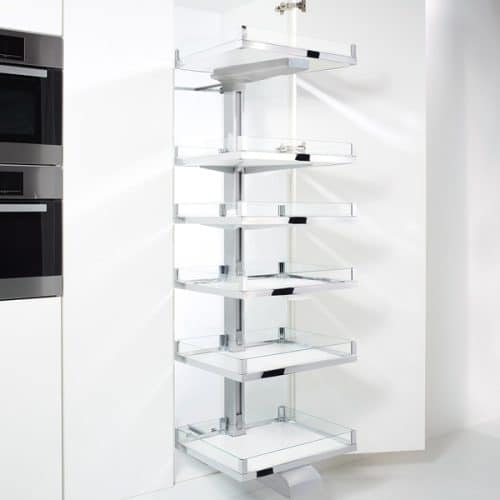 Bộ kệ 5 tầng Convoy Lavido 600mm Hafele 549.62.906 4 Bộ kệ 5 tầng Convoy Lavido 600mm Hafele 549.62.906