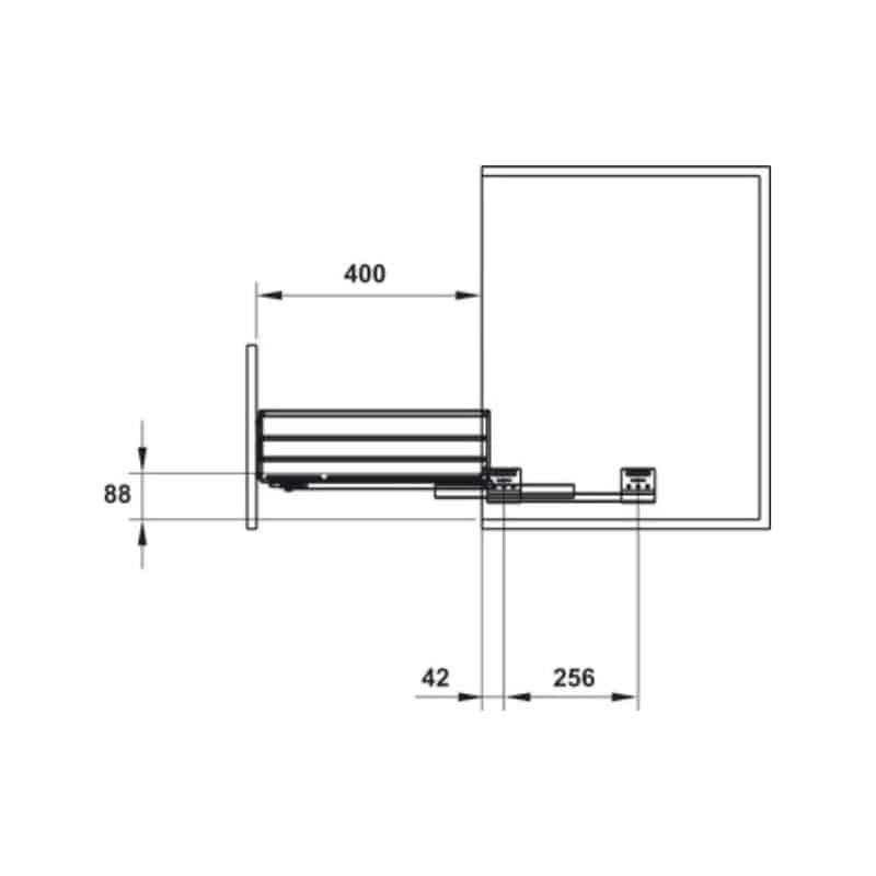 Bộ rổ bát đĩa Hafele Cappella 549.08.448 Bộ rổ bát đĩa Hafele Cappella 549.08.448