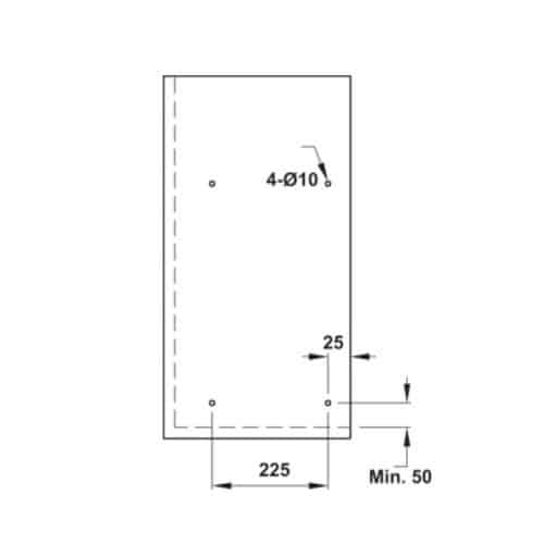 Bộ rổ bát đĩa Hafele Presto 544.40.034 900mm 3 Bộ rổ bát đĩa Hafele Presto 544.40.034 900mm