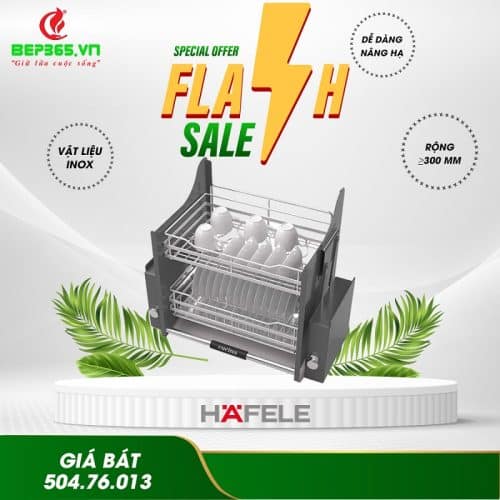 Rổ bát đĩa di động Lento 900mm Hafele 504.76.013