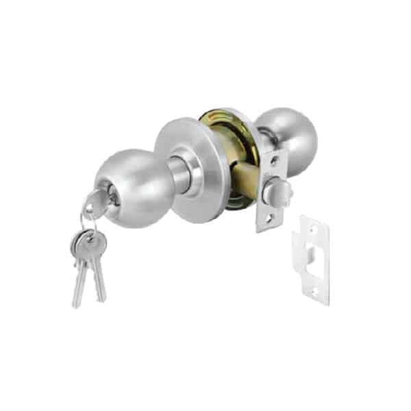 Khóa tay nắm tròn cửa kho loại lớn Hafele 911.64.270 Khóa tay nắm tròn cửa kho loại lớn Hafele 911.64.270