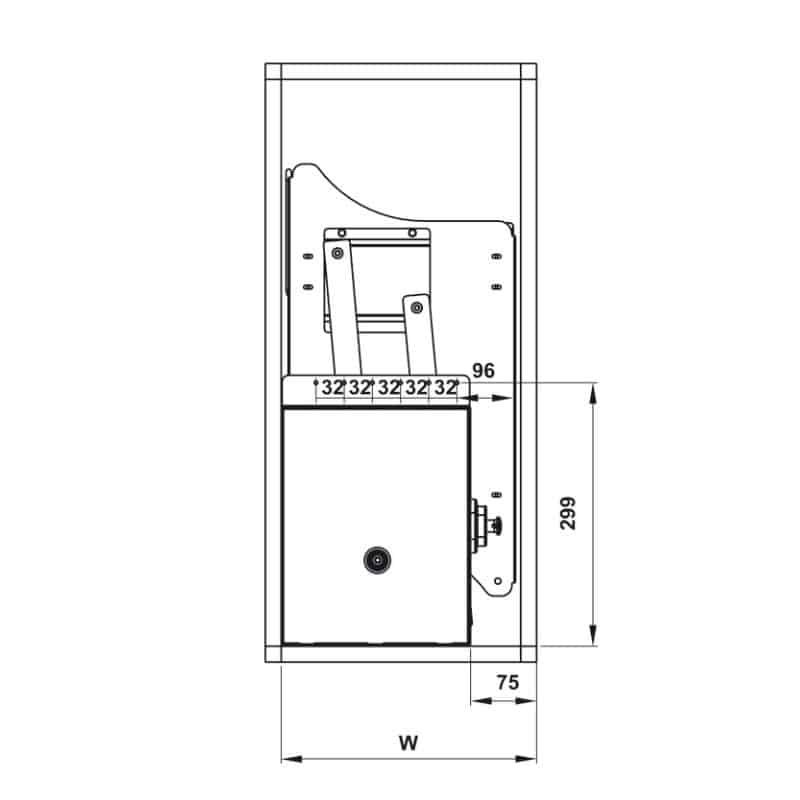 Kích thước Rổ bát đĩa di động Lento 900mm Hafele 504.76.013 Kích thước Rổ bát đĩa di động Lento 900mm Hafele 504.76.013