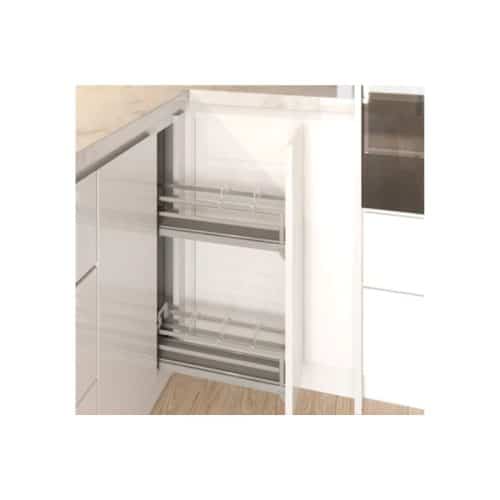 Bộ rổ gia vị Hafele Omero 549.20.841 200mm (phải) 3 Bộ rổ gia vị Hafele Omero 549.20.841 200mm (phải)