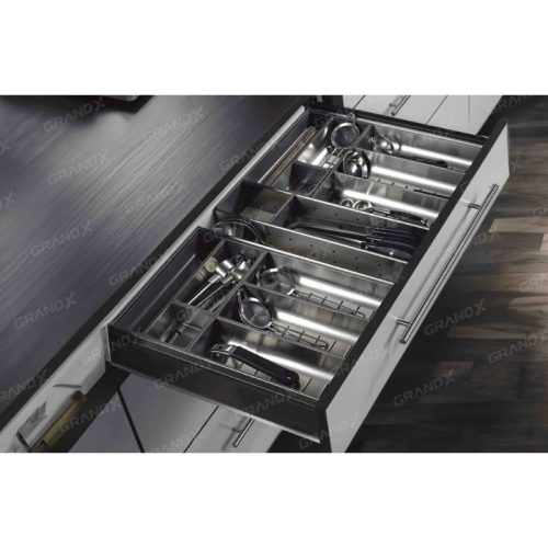 Khay chia thìa nĩa đa năng SUS304 cao cấp Grandx XT.S535 3 anh khay chia thia nia da nang sus304 cao cap grandx xt.s535