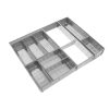 Khay chia thìa nĩa đa năng SUS304 cao cấp Grandx XT.S535 2 khay chia thia nia da nang sus304 cao cap grandx xt.s535