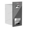 Thùng gạo mặt kính nút nhấn Grandx XR.G302G 1 thung gao mat kinh nut nhan grandx xr.g302g