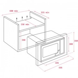 Lò vi sóng kết hợp nướng Teka MS 620 BIS 40584010 4 Lò vi sóng kết hợp nướng Teka MS 620 BIS 40584010 - Ảnh 2