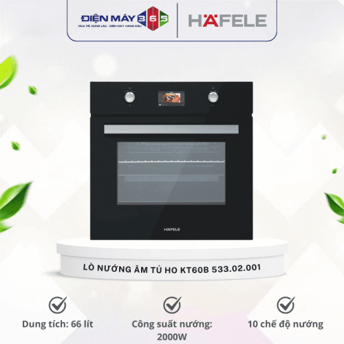 Lò nướng âm tủ Hafele HO KT60B 533.02.001