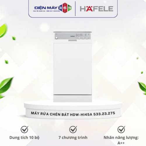 Máy rửa chén bát Hafele HDW-HI45A 533.23.275