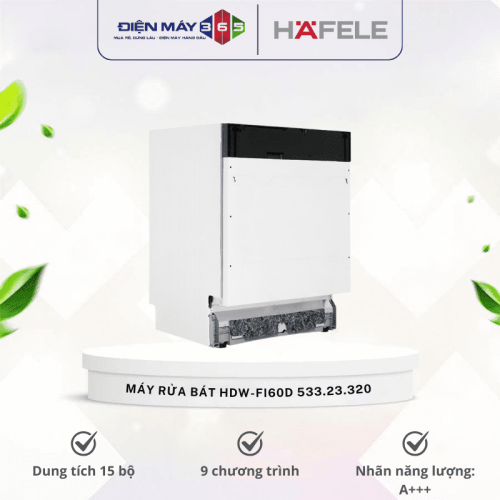 Máy rửa bát Hafele HDW-FI60D 533.23.320