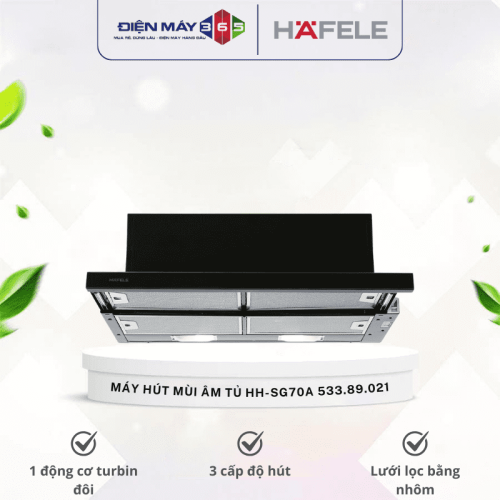 Máy hút mùi âm tủ Hafele HH-SG70A 533.89.021
