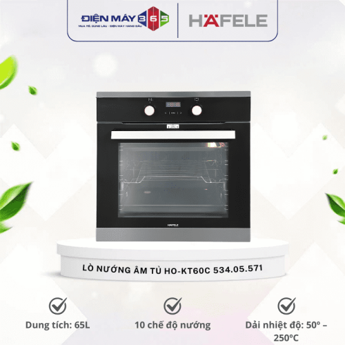Lò nướng âm tủ Hafele HO-KT60C 534.05.571