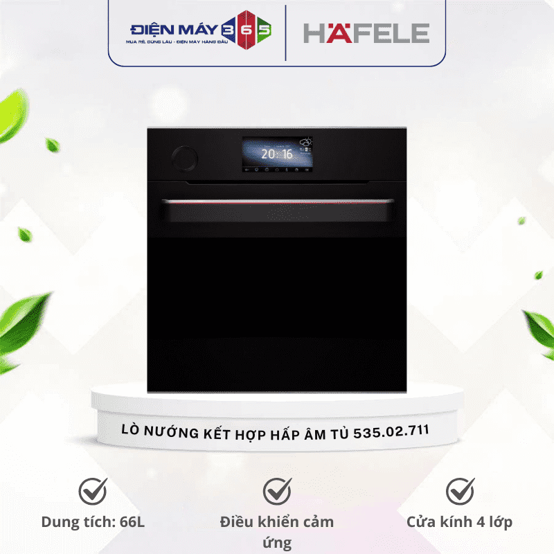 Lò nướng kết hợp hấp âm tủ Hafele 535.02.711 3 Lò nướng kết hợp hấp âm tủ Hafele 535.02.711
