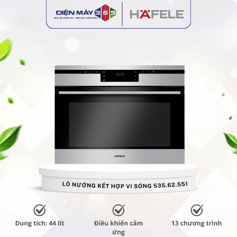 Lò nướng kết hợp vi sóng Hafele HMO-T60A 535.62.551 3 Lò nướng kết hợp vi sóng Hafele HMO-T60A 535.62.551