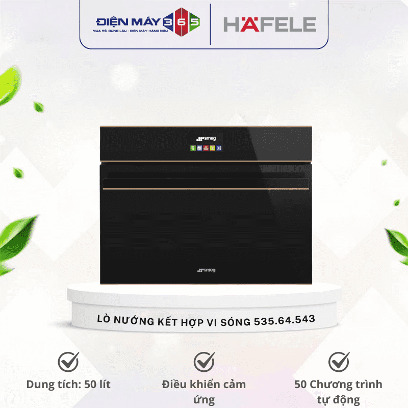 Lò nướng kết hợp vi sóng Hafele Smeg SF4604PMCNX 535.64.543 3 Lò nướng kết hợp vi sóng Hafele Smeg SF4604PMCNX 535.64.543