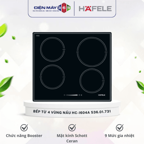 Bếp từ 4 vùng nấu Hafele HC-I604A 536.01.731