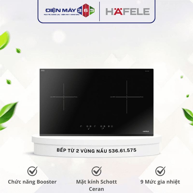 Bếp từ 2 vùng nấu Hafele 536.61.575 3 Bếp từ 2 vùng nấu Hafele 536.61.575