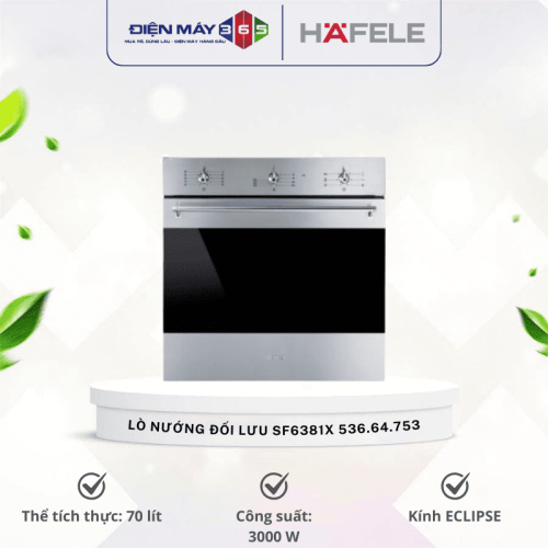 Lò nướng đối lưu Hafele SF6381X 536.64.753