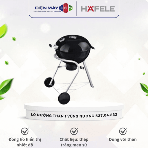 Lò nướng than 1 vùng nướng Hafele 537.04.232