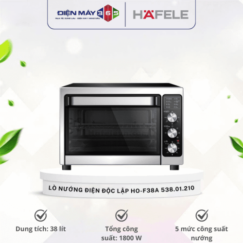 Lò nướng điện độc lập Hafele HO-F38A 538.01.210