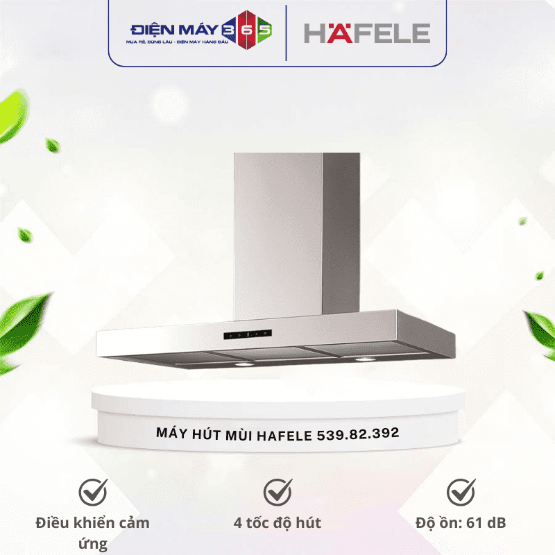 Máy hút mùi gắn tường Hafele 539.82.392 3 Máy hút mùi gắn tường Hafele 539.82.392