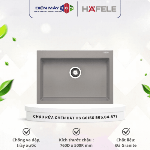 Chậu rửa chén bát Hafele HS G6150 565.84.571
