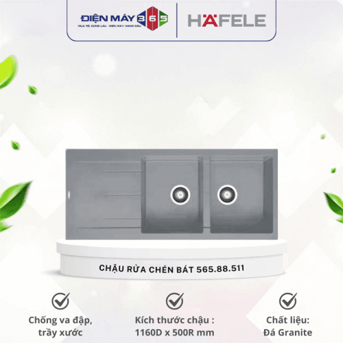 Chậu rửa chén bát Hafele HS G11650 565.88.511