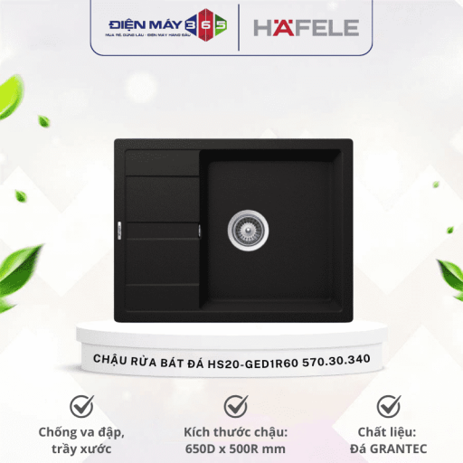 Chậu rửa bát đá Hafele HS20-GED1R60 570.30.340 4 570 optimized.30.340