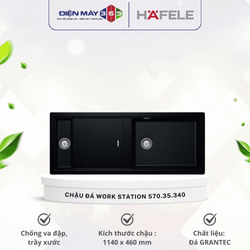 Chậu đá Hafele WORK STATION HS-GDD11446 D-150 570.35.340