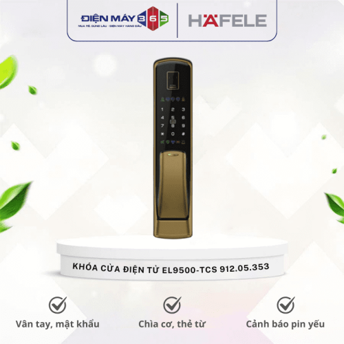 Khóa cửa điện tử Hafele EL9500-TCS 912.05.353