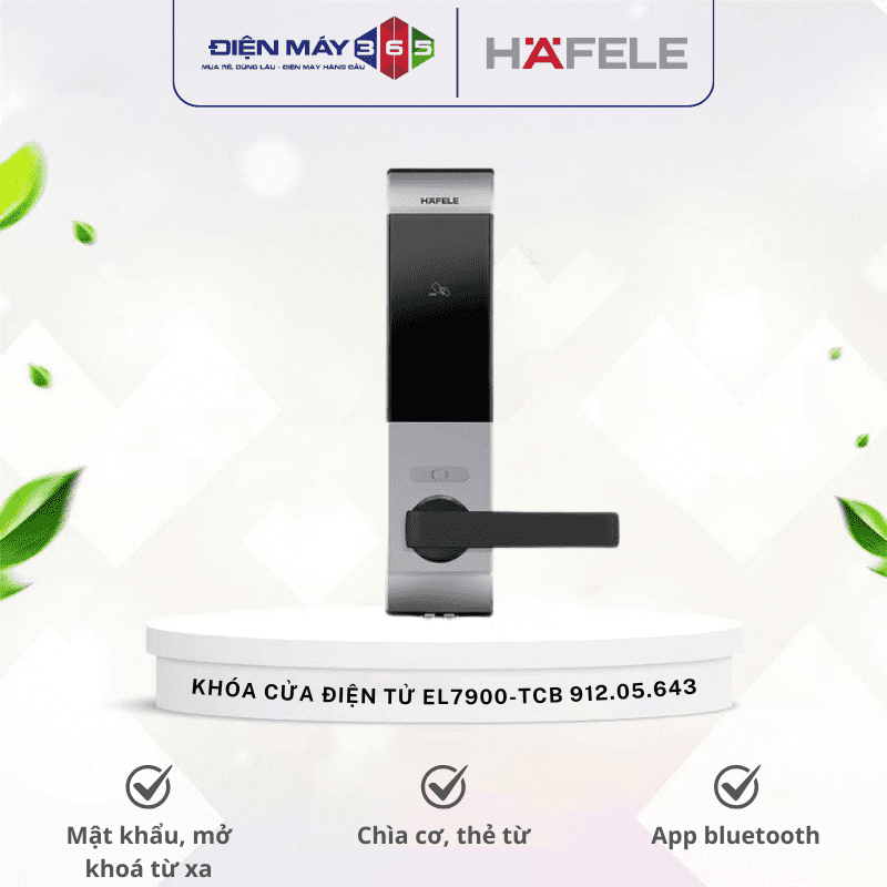 Khóa cửa điện tử Hafele EL7900-TCB 912.05.643 3 Khóa cửa điện tử Hafele EL7900-TCB 912.05.643