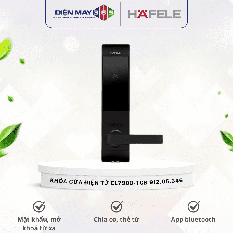 Khóa cửa điện tử Hafele EL7900-TCB 912.05.646 3 Khóa cửa điện tử Hafele EL7900-TCB 912.05.646