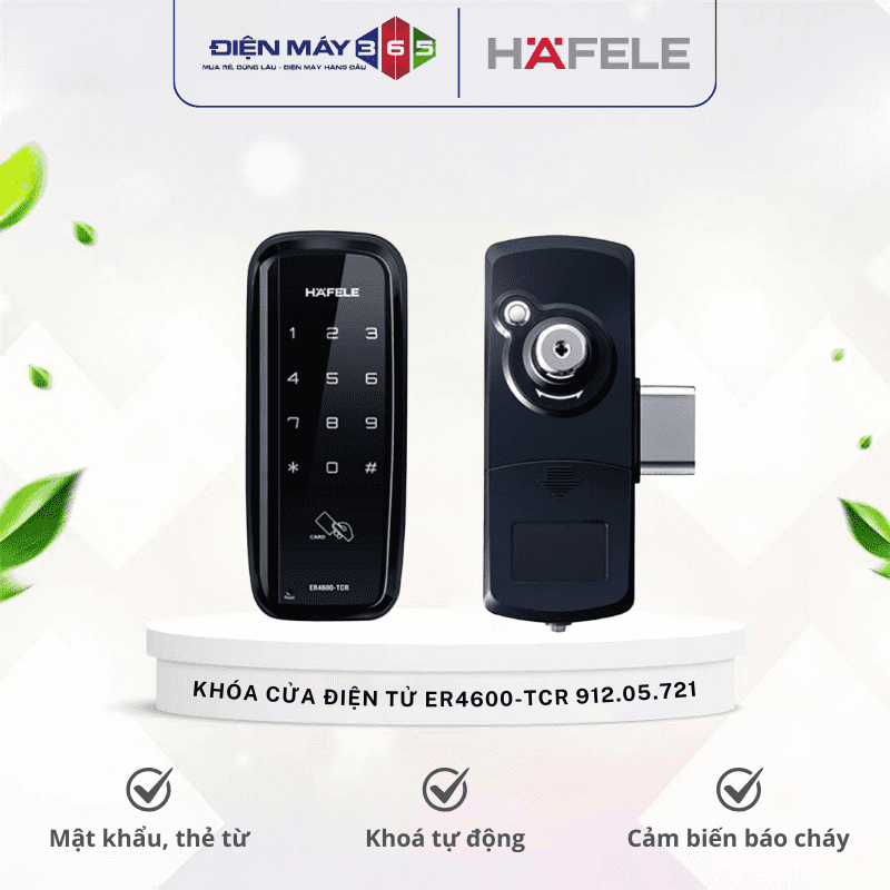 Khóa cửa điện tử Hafele ER4600-TCR 912.05.721 3 Khóa cửa điện tử Hafele ER4600-TCR 912.05.721