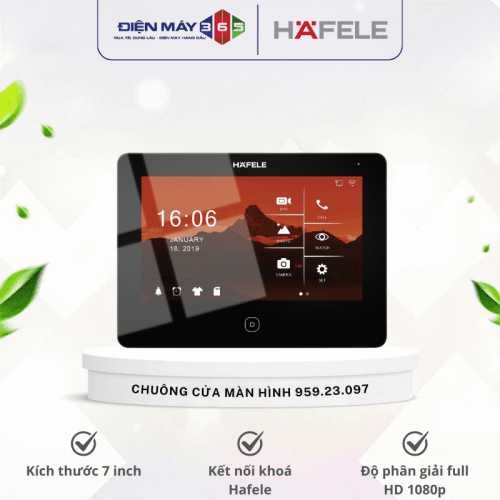 Chuông cửa màn hình Hafele SVM-770HD 959.23.097