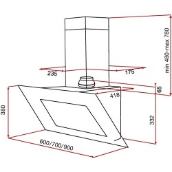Máy hút khói khử mùi Teka DVT 985 W 7 Máy hút khói khử mùi Teka DVT 985 W - Ảnh 5