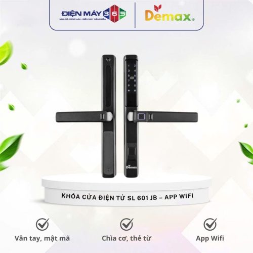 Khóa cửa điện tử Demax SL 601 JB - APP WIFI