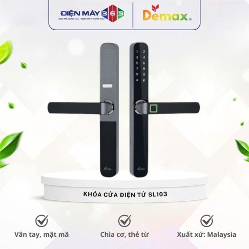 Khoa cua dien tu Demax SL103 1
