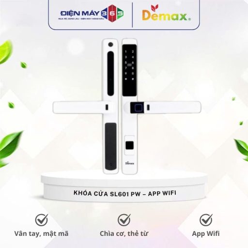 Khoa cua dien tu Demax SL601 PW – APP WIFI