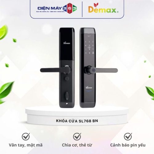 Khóa cửa điện tử Demax SL768 BN