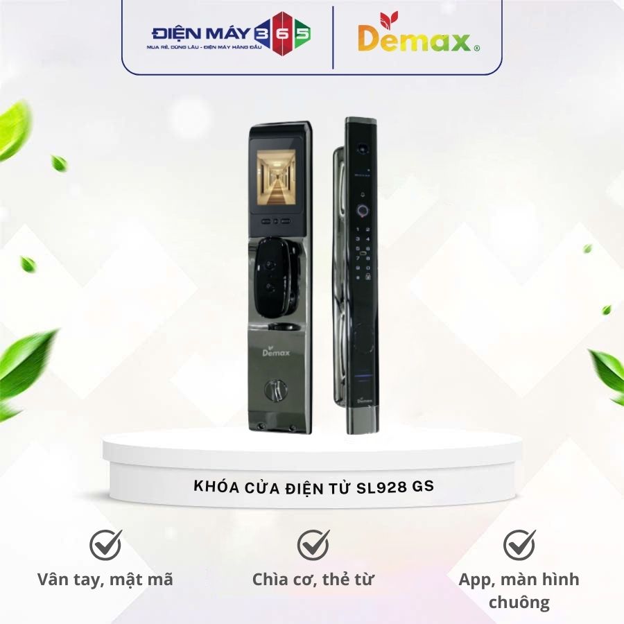 Khóa cửa điện tử Demax SL928 GS 2 Khóa cửa điện tử Demax SL928 GS