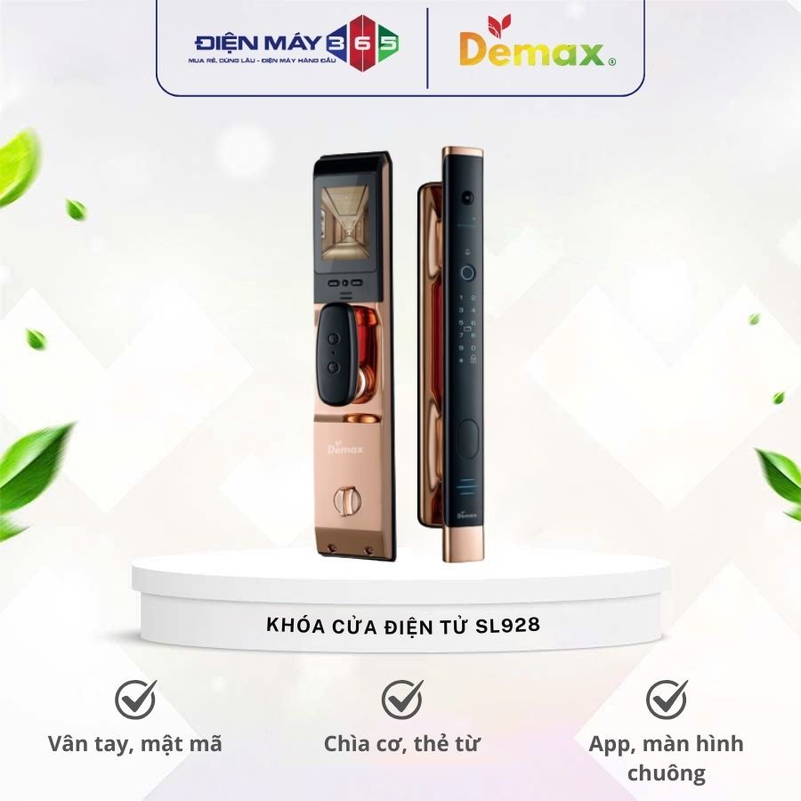 Khóa cửa điện tử Demax SL928 3 Khóa cửa điện tử Demax SL928