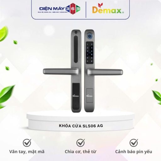 Khoa cua dien tu chong nuoc Demax SL506 AG