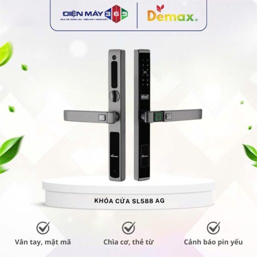 Khoa cua dien tu chong nuoc Demax SL588 AG